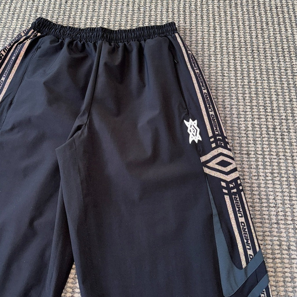 MERTRA x Umbro Technical Pants - Blue/ Black