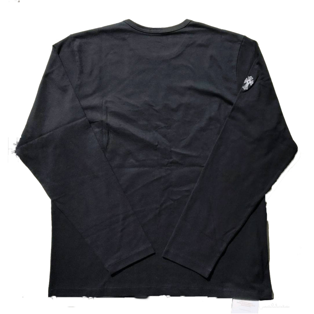 Chrome Hearts Stadium embroidered pocket logo "Black" T-shirt