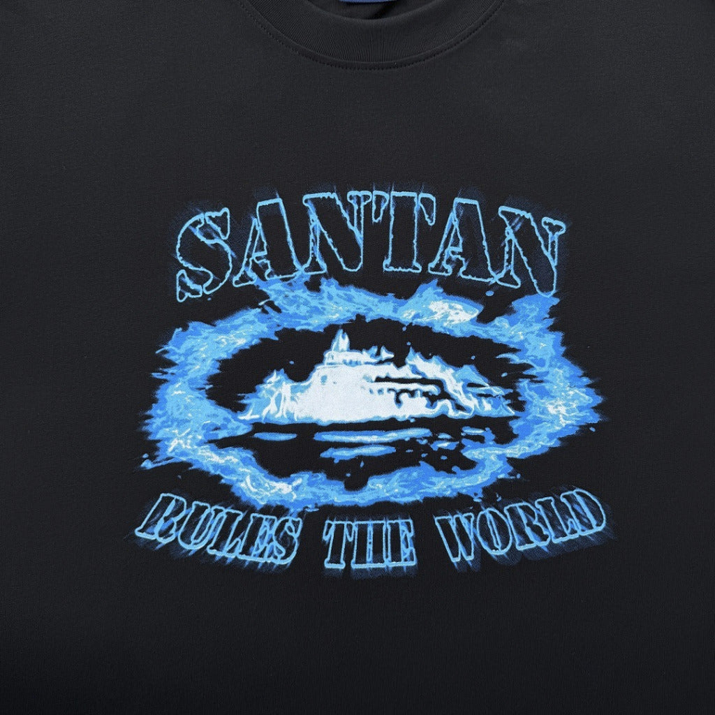 Dave Santan x Corteiz - alcatraz tee