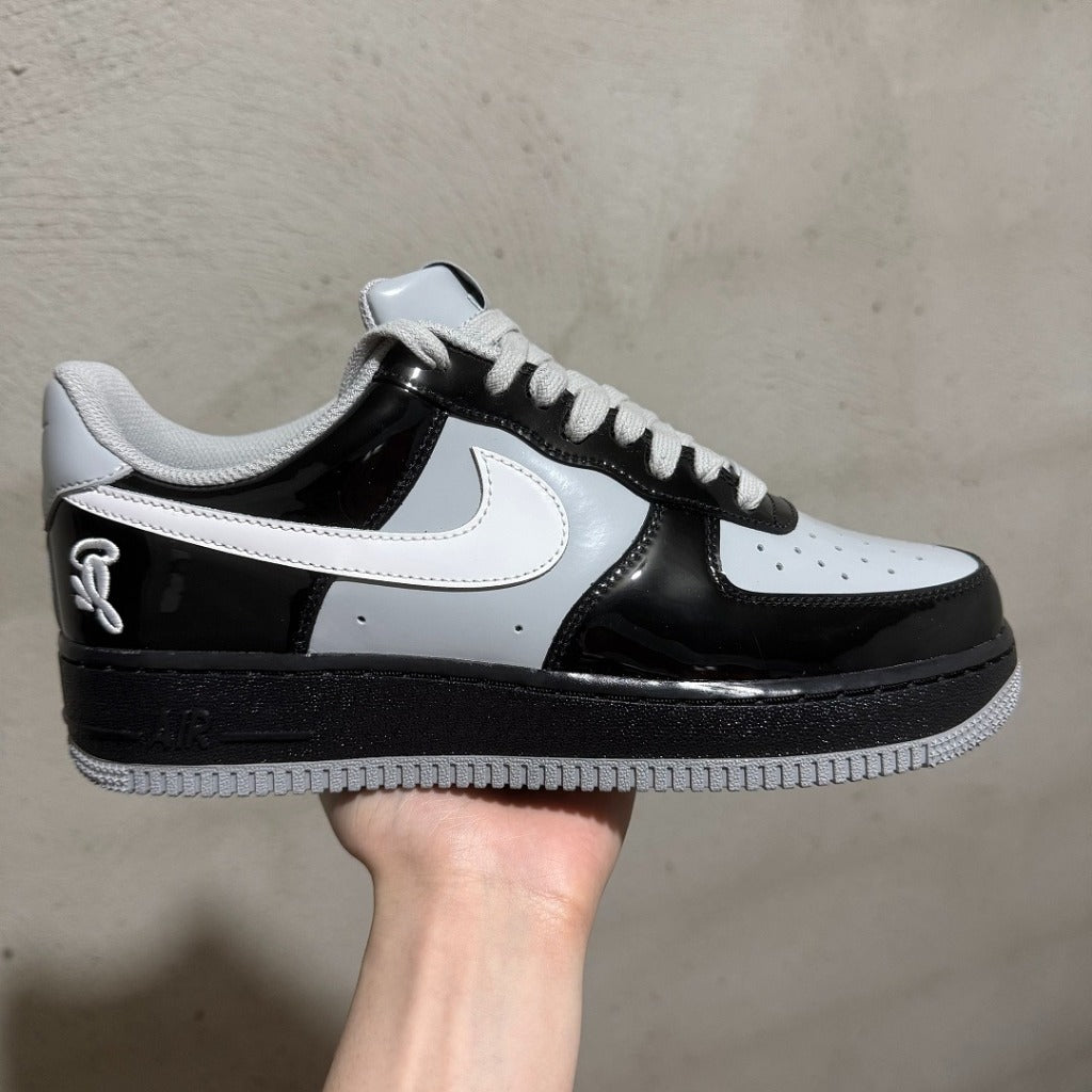 Syna x Central Cee x Nike Air Force 1 Low 'Black White Smoke Grey'