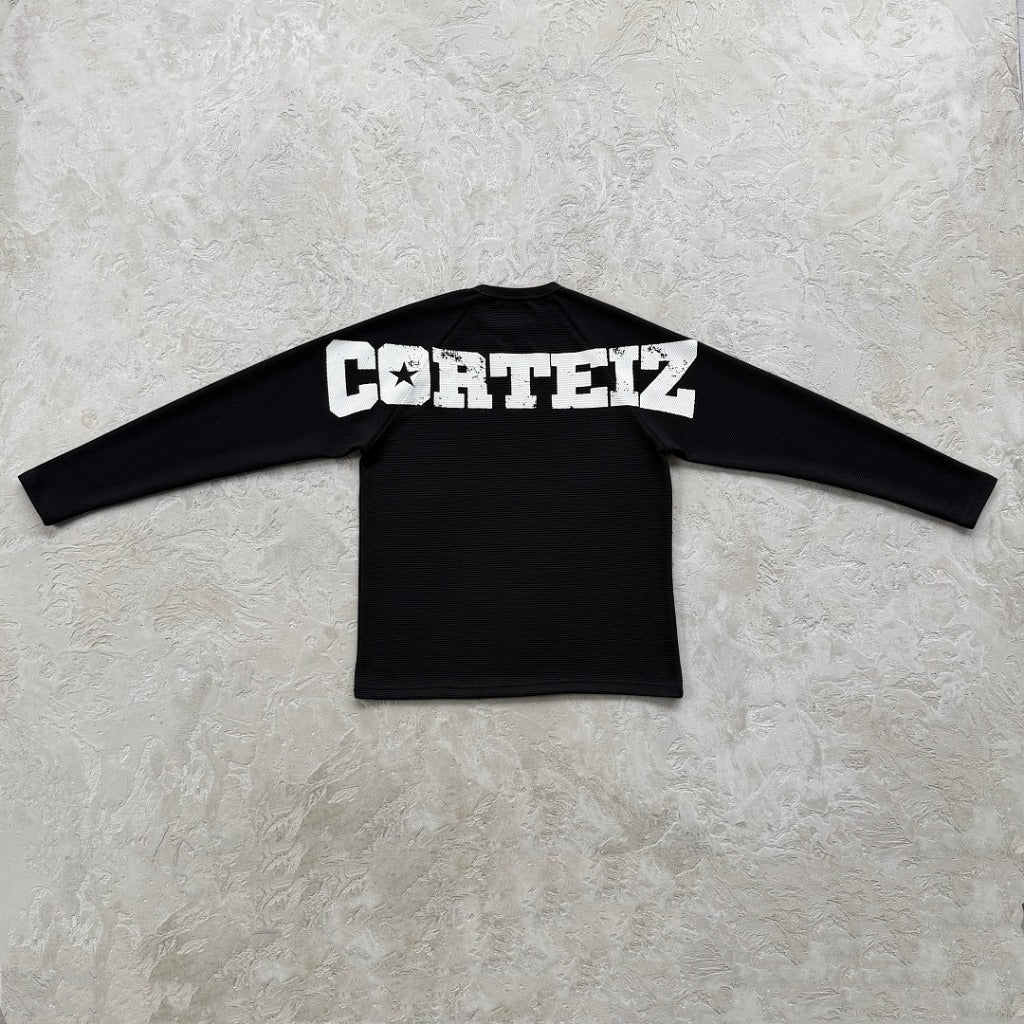 Raglan Waflle Thermal LS Tee - CRTZ.XYZ