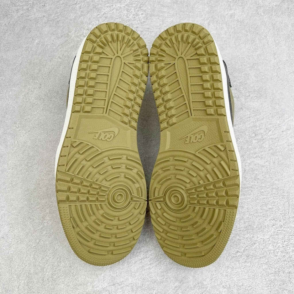 Travis Scott x Air Jordan 1 Low Golf 'Neutral Olive' FZ3124-200