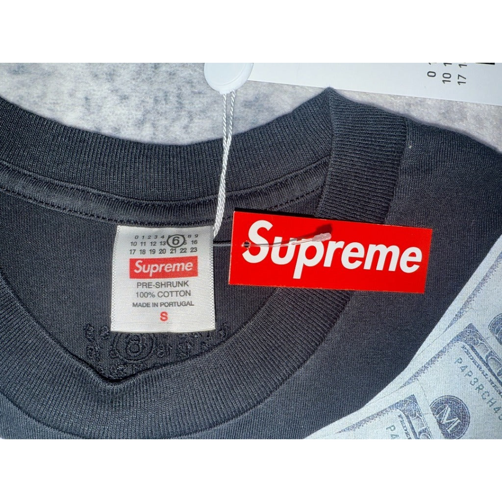 Supreme x MM6 Maison Margiela Money Tee