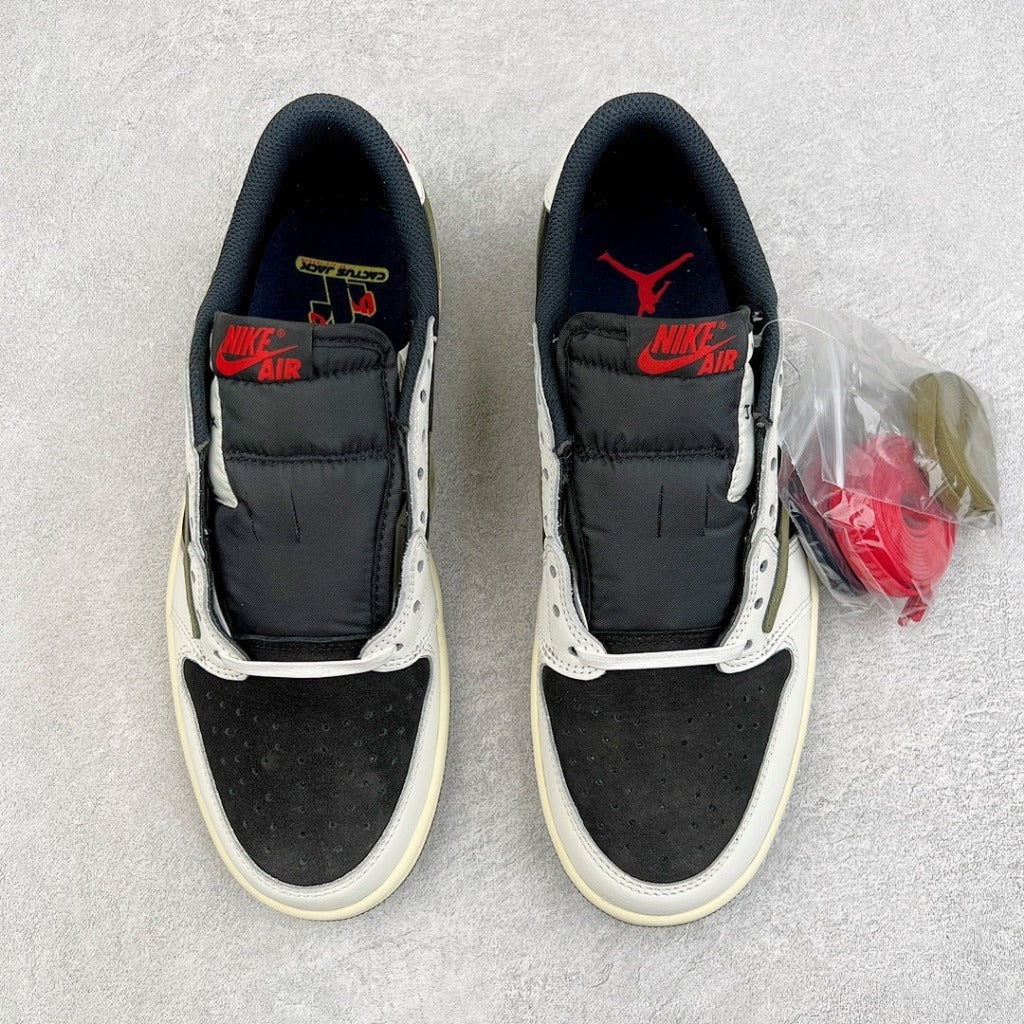 Travis Scott x AJ 1 Retro Low OG SP Olive (DZ4137-106)