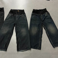 cut-up baggy jeans - Balenciaga