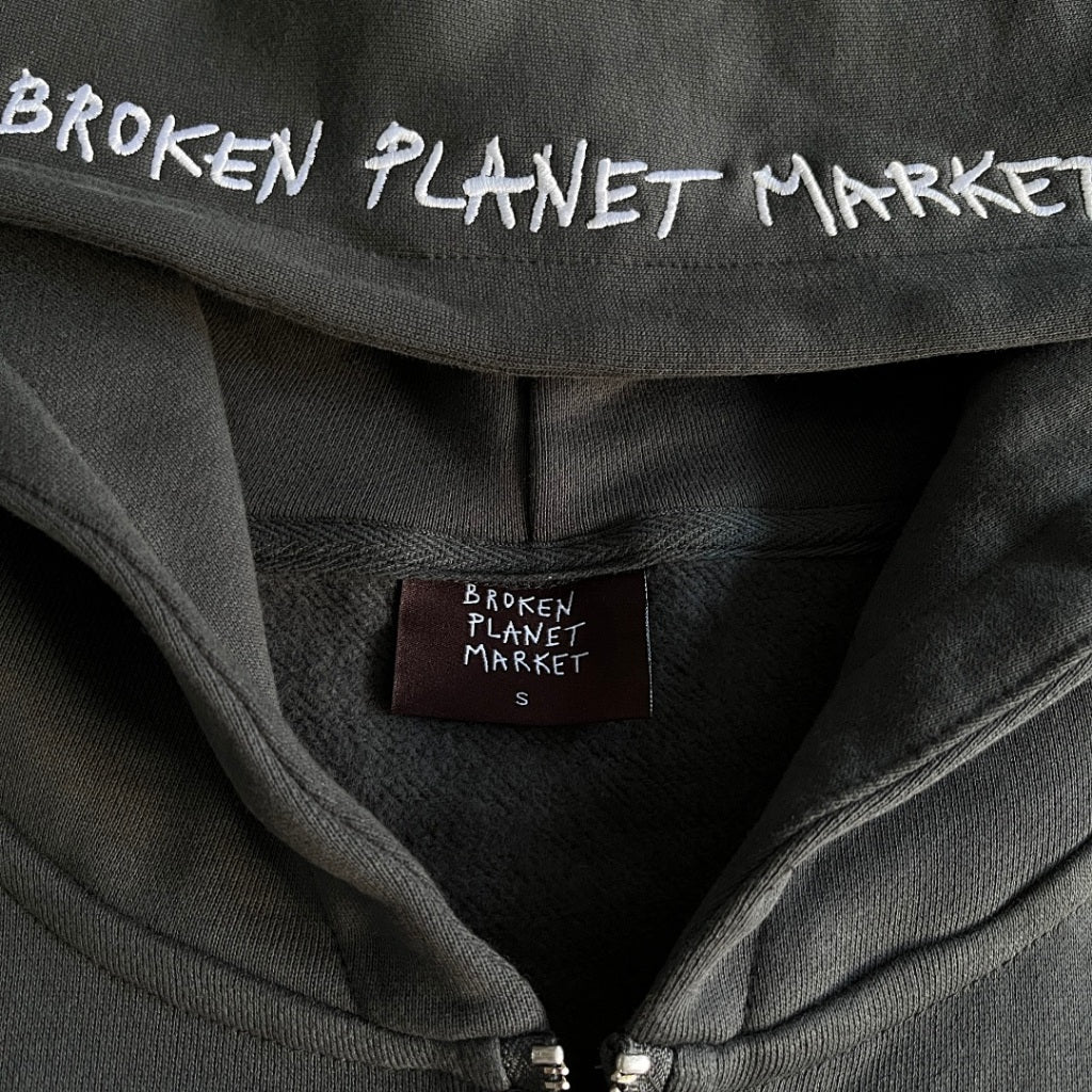 Broken Planet Market Hoodie - 'turn on the dark'