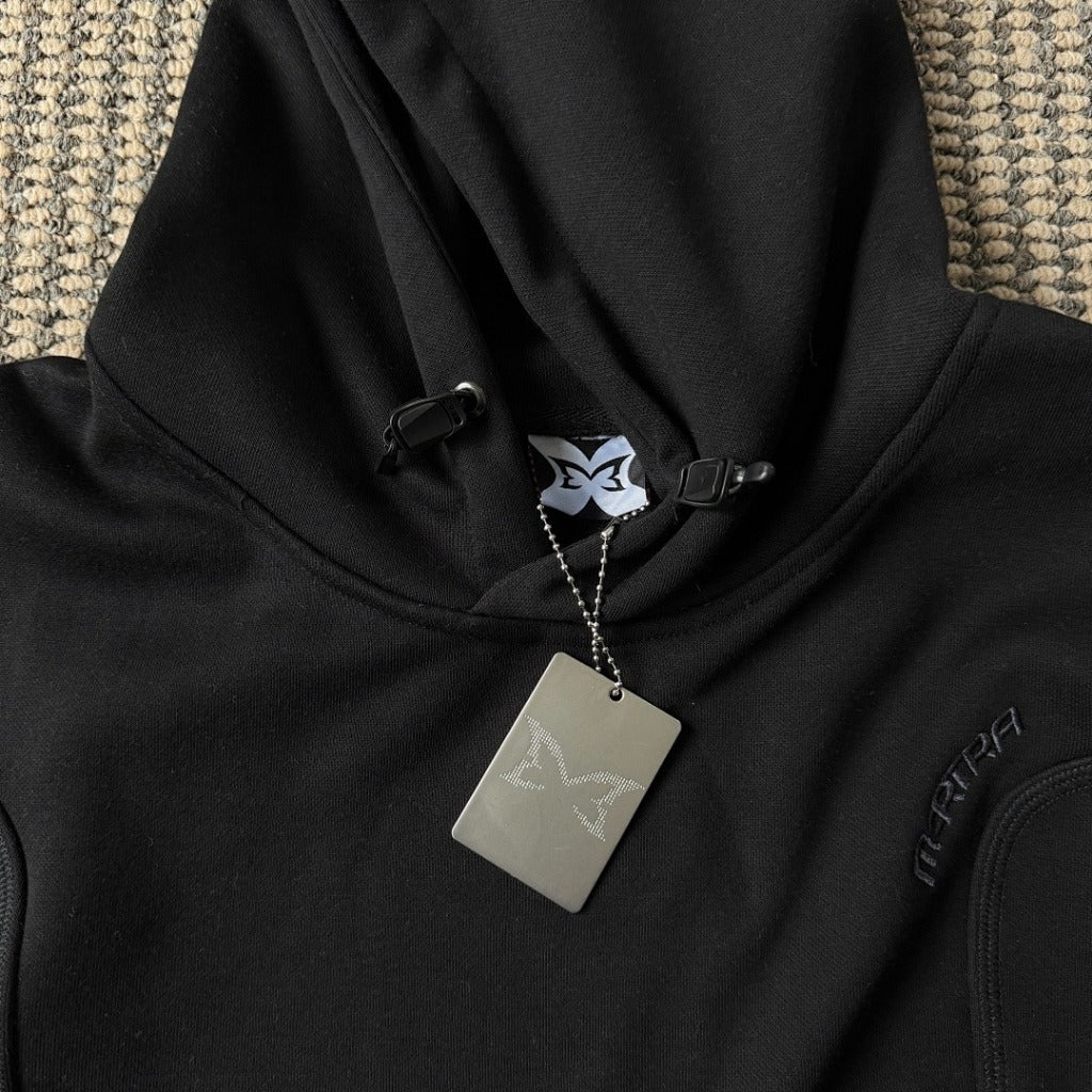 Mertra - Glide Overlock Trackie - Black - Hoodie/Pants/Set