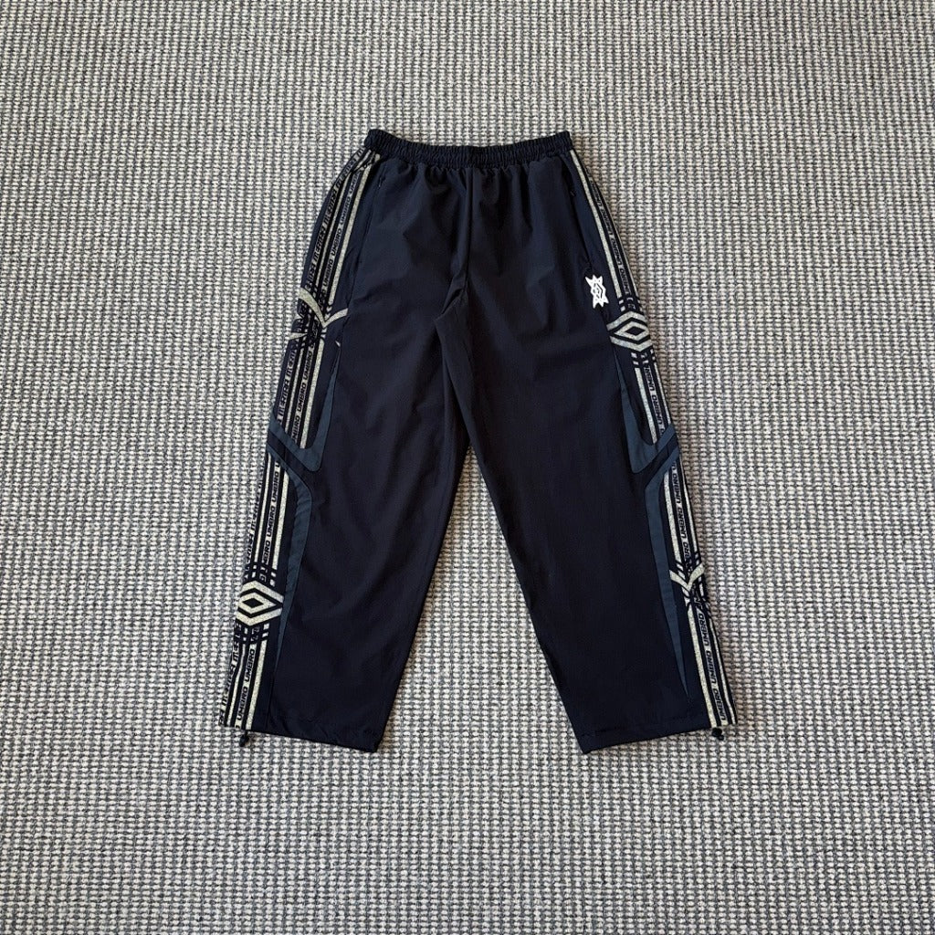 MERTRA x Umbro Technical Pants - Blue/ Black