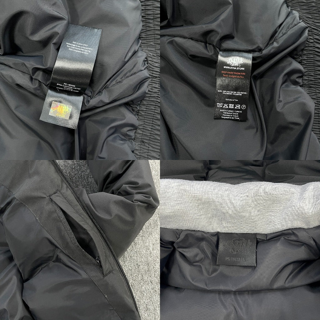 Synaworld Vault Puffer Jacket - BLACK/3M
