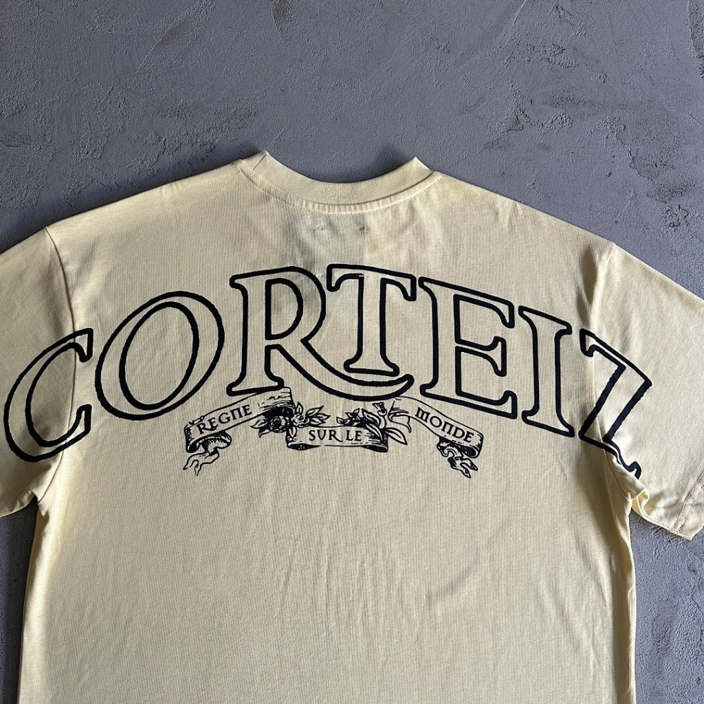 CORTEIZ - ROYALE HEAVYWEIGHT TEE - [BLACK/WHITE/HONEY BLACK/PINK/GREY]