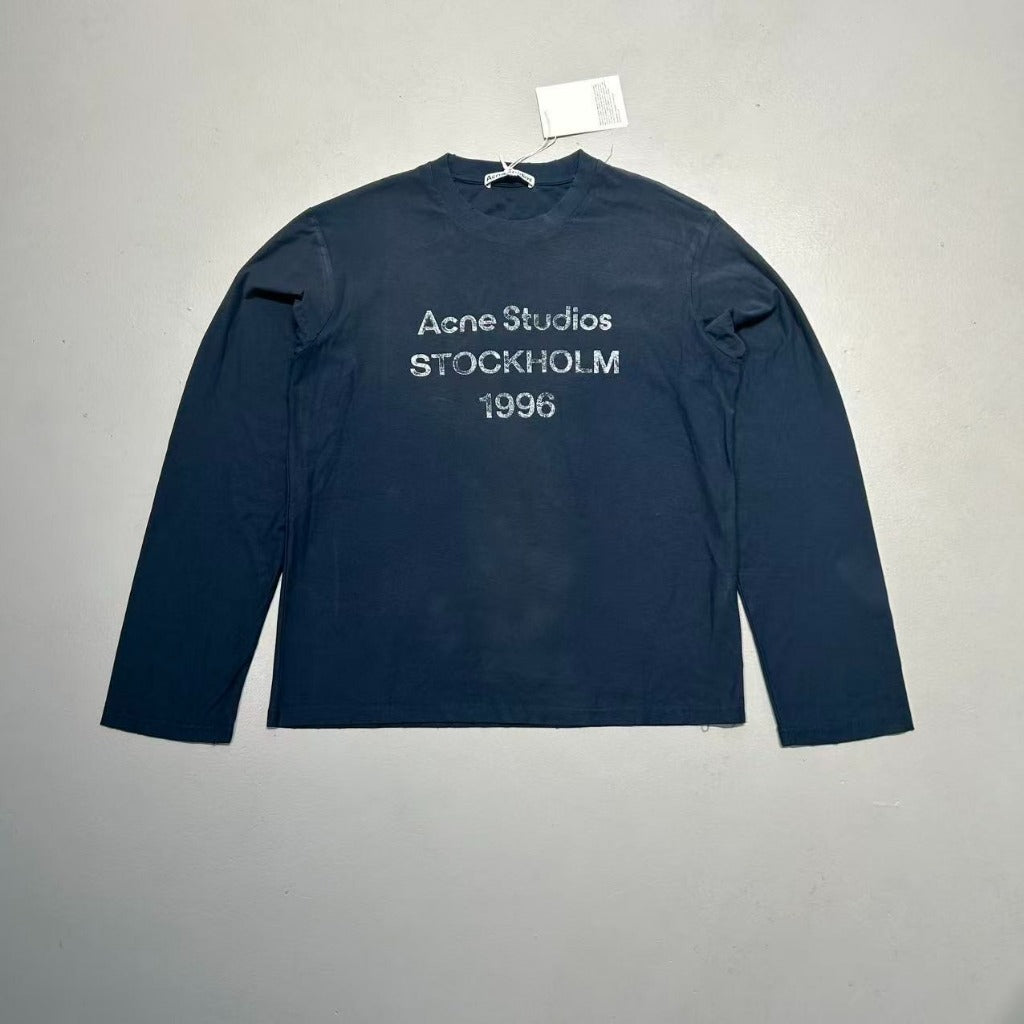 Stockholm 1996 Logo Long Sleeve Shirt - Relaxed Fit [All Colors] - ACN STD