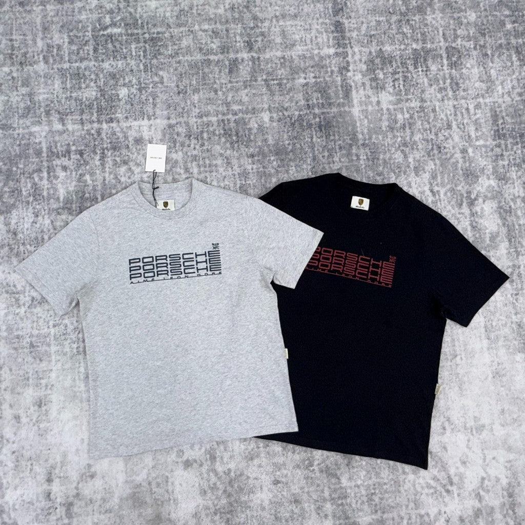 Aime Leon Dore Porsche Racing Tee Jet Black