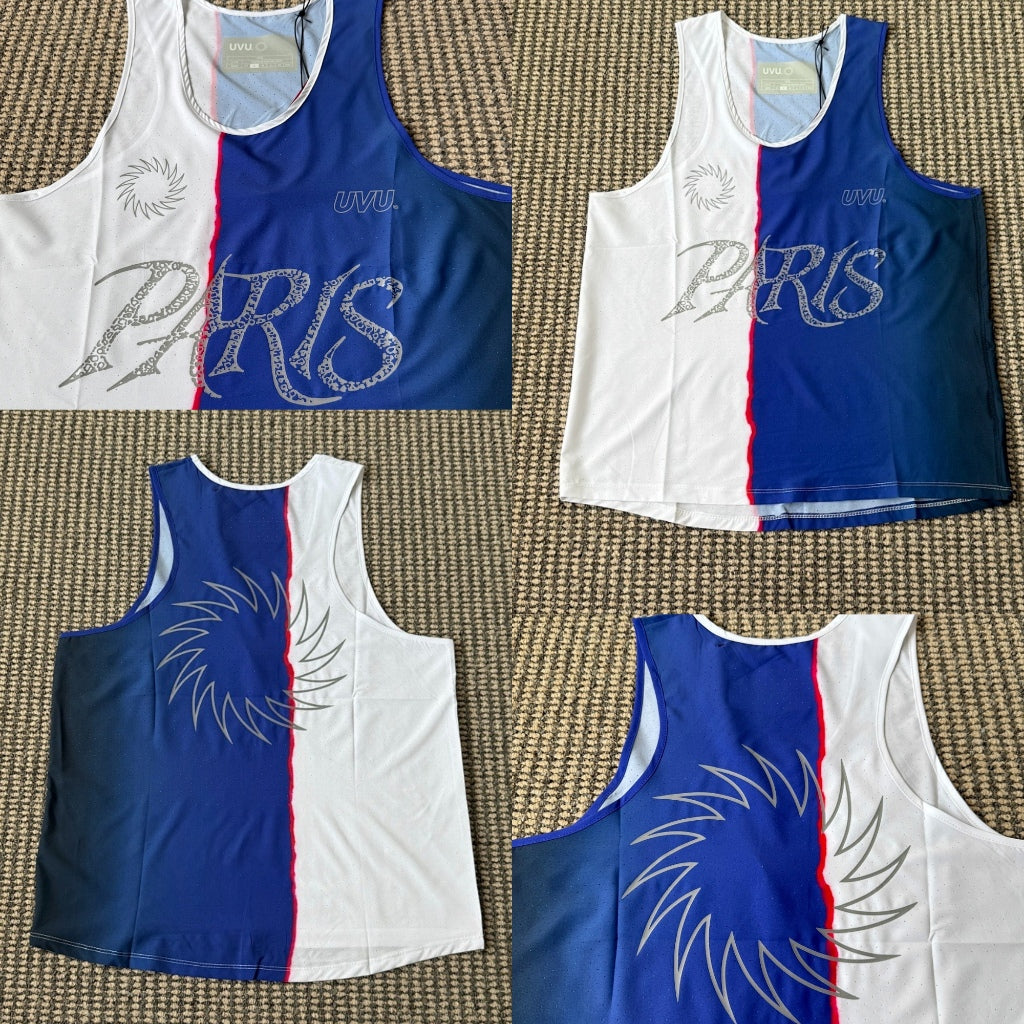 UVU Running Vest (All Cities) - Paris/London/Chicago/Berlin/Black/Whte/Pink