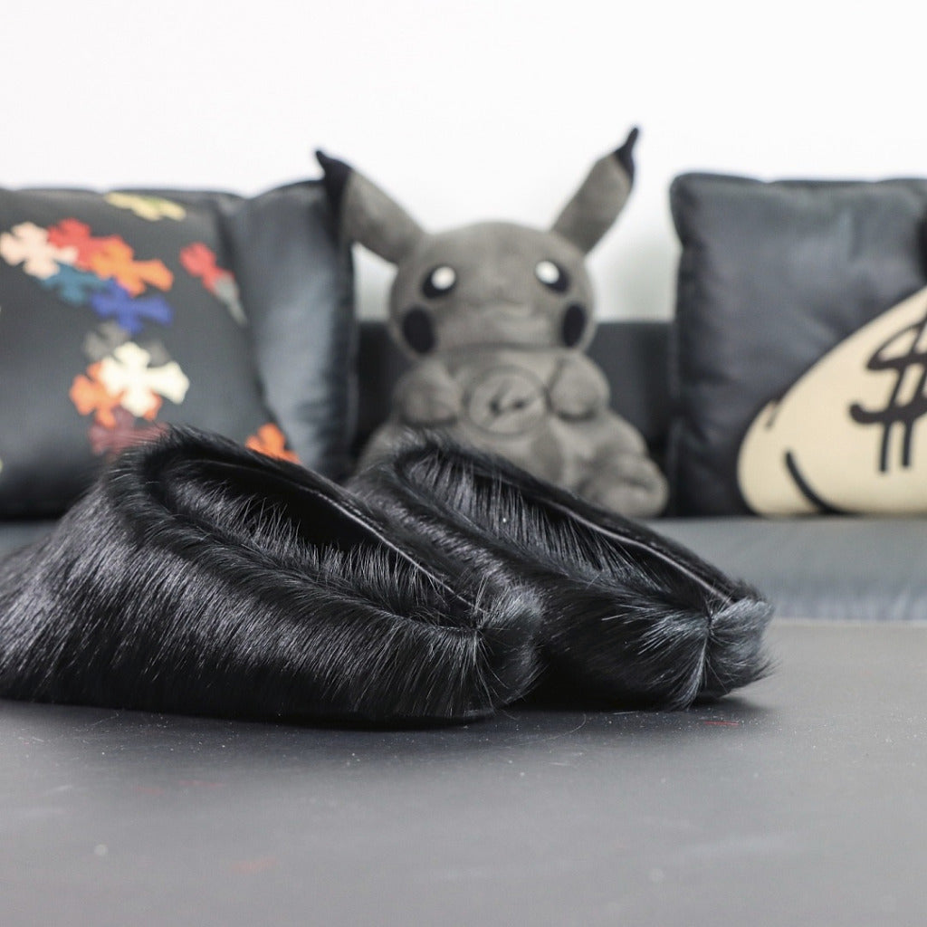 MRNI - Fussbett Calf Hair Slippers