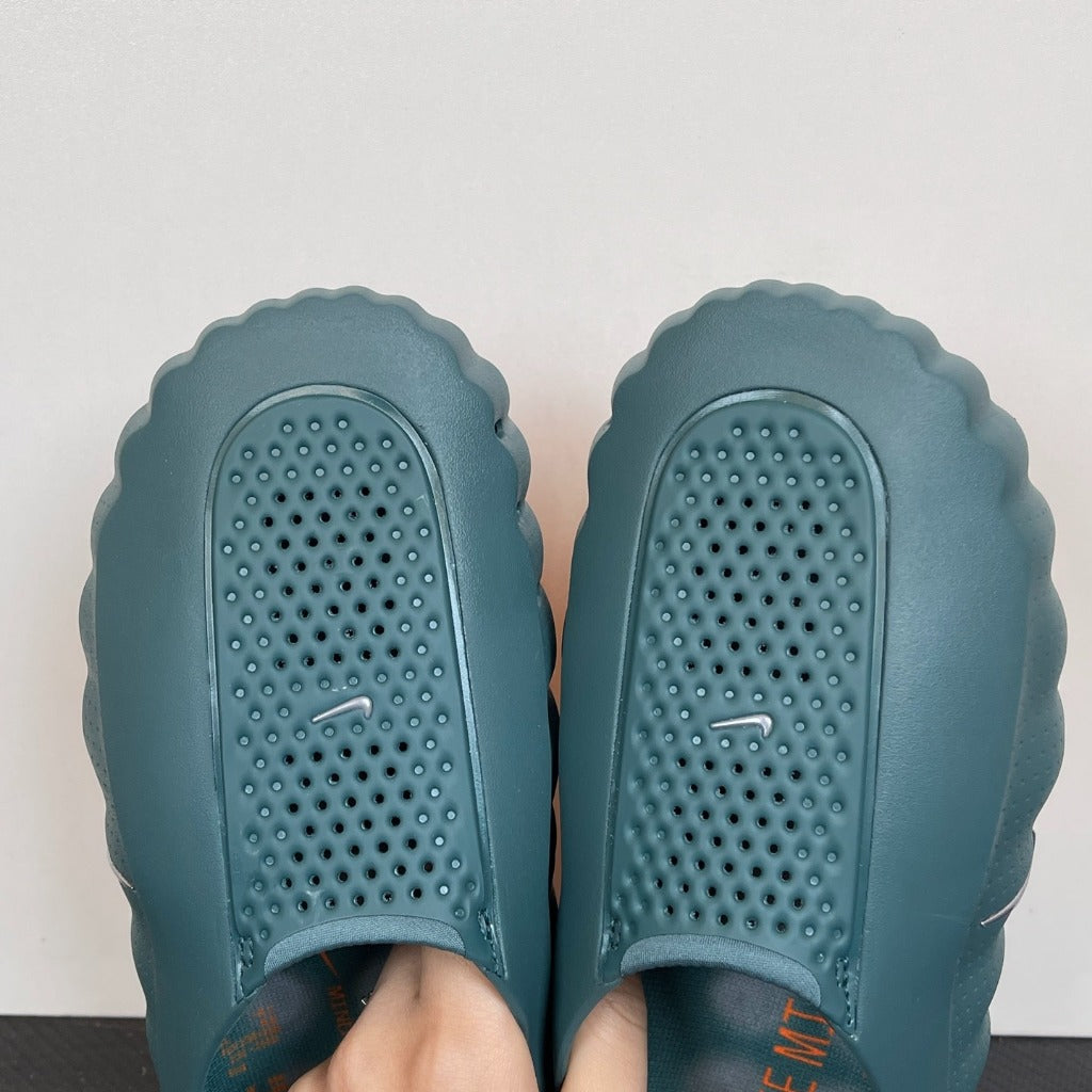 Nike Mind 001 Slide 'Mineral Slate' - Mineral Slate/Metallic Platnium/Light Pumice/Hyper Crimson - HQ4307-300