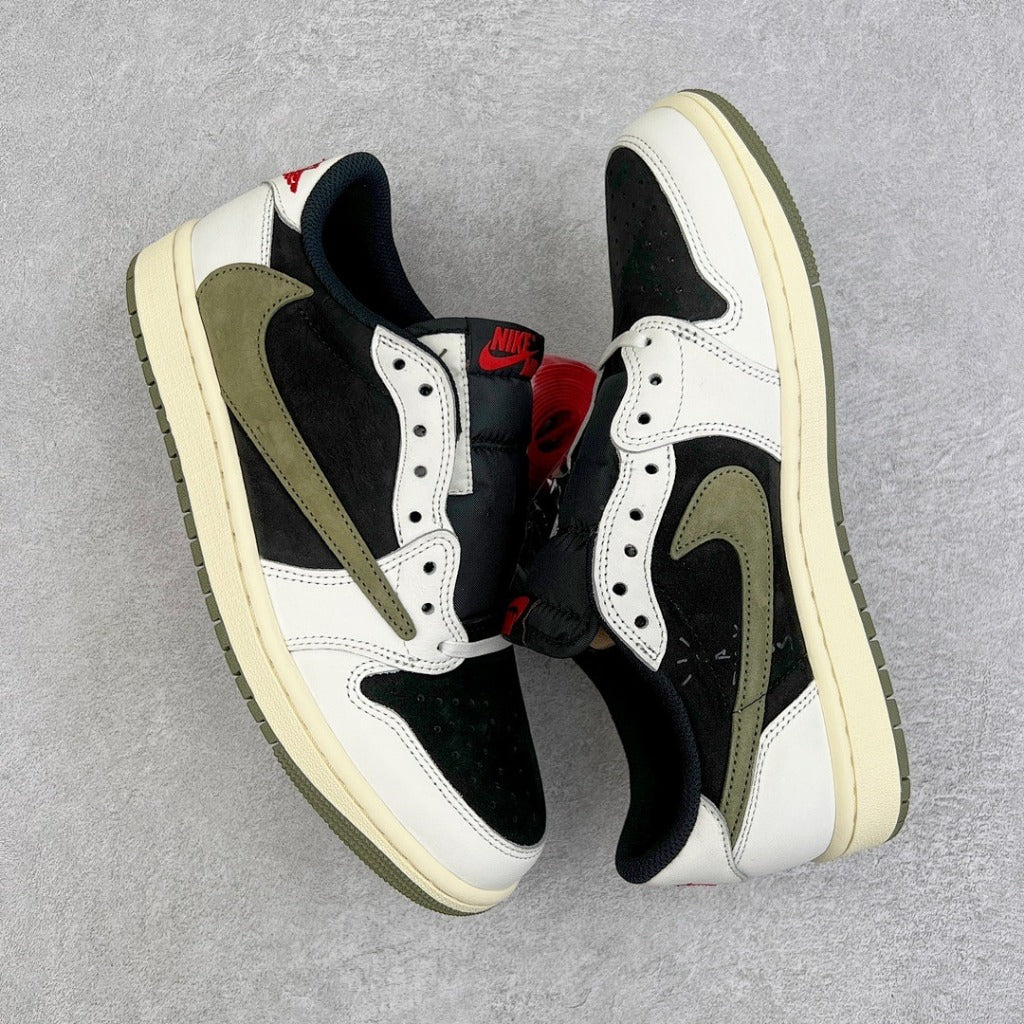 Travis Scott x AJ 1 Retro Low OG SP Olive (DZ4137-106)
