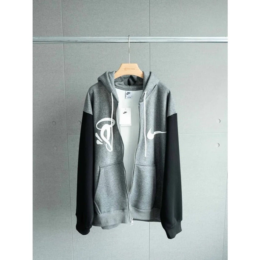 Nike Solo Swoosh x Syna World x Central Cee Fleece Grey - Zip-Up Hoodie / Pants / Set