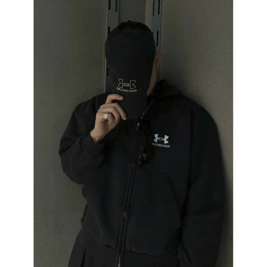 Balenciaga x Under Armour Zip-Up Hoodie Regular Fit