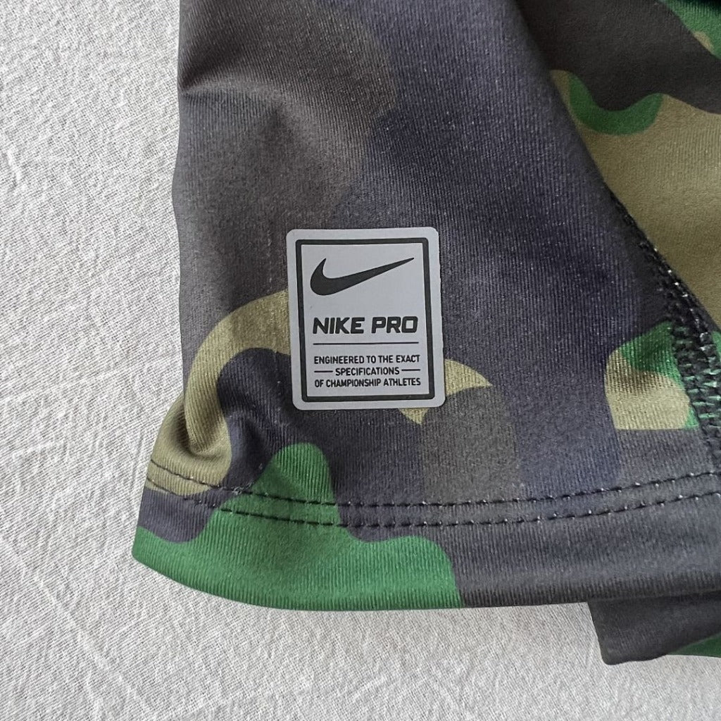 Nike Pro Combat HyperWarm Hood Balaclava [Green Swoosh]