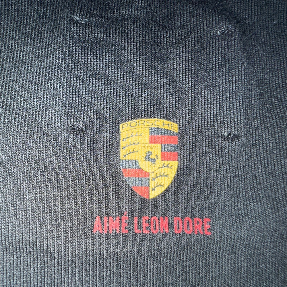 Aime Leon Dore Porsche Racing Tee Jet Black