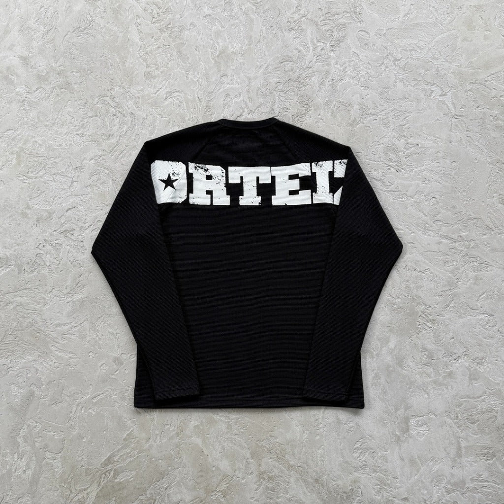 Raglan Waflle Thermal LS Tee - CRTZ.XYZ