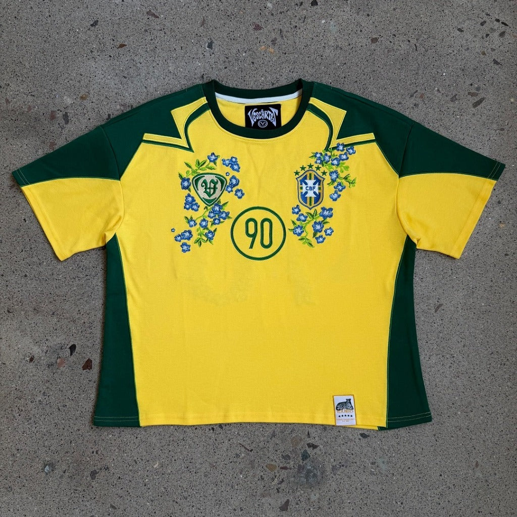 Vescartes - Brazil Jersey (Logo Full Embroidery)