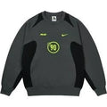 Palace x Nike Total P90 Crew Sweatshirt - Grey/Grey Marl/Black [100% Brand New In Plastic]