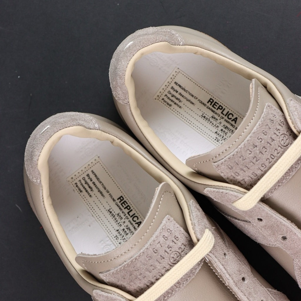 Maison Margiela Calfskin Replica Sneakers (GATS) - Grey - BNIB 100%