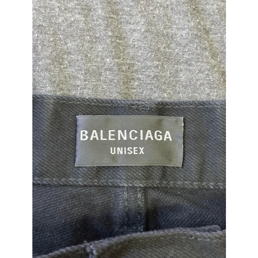 cut-up baggy jeans - Balenciaga