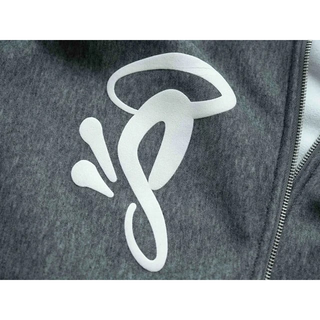 Nike Solo Swoosh x Syna World x Central Cee Fleece Grey - Zip-Up Hoodie / Pants / Set