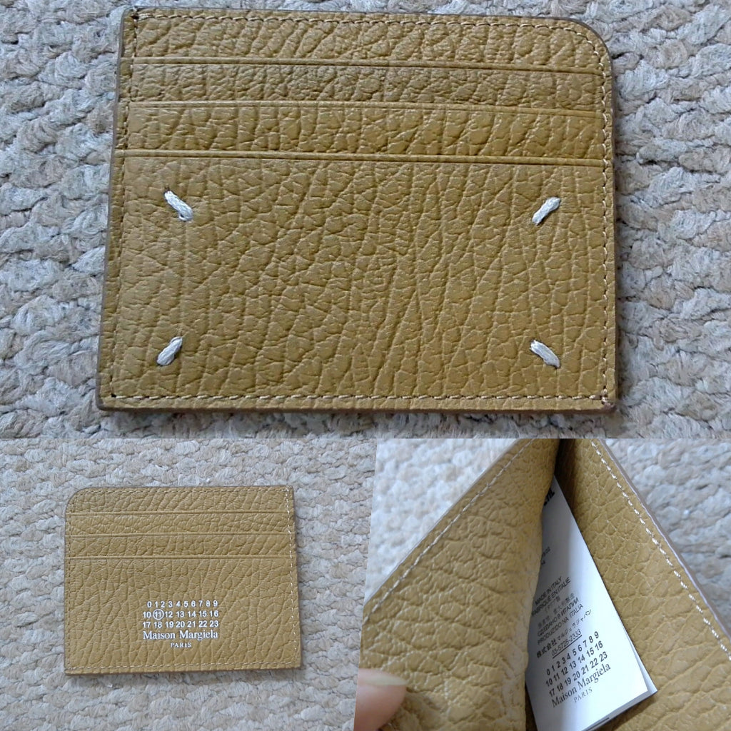 Maison Margiela Four-Stitch Leather Card Holder & Wallet (All Types)
