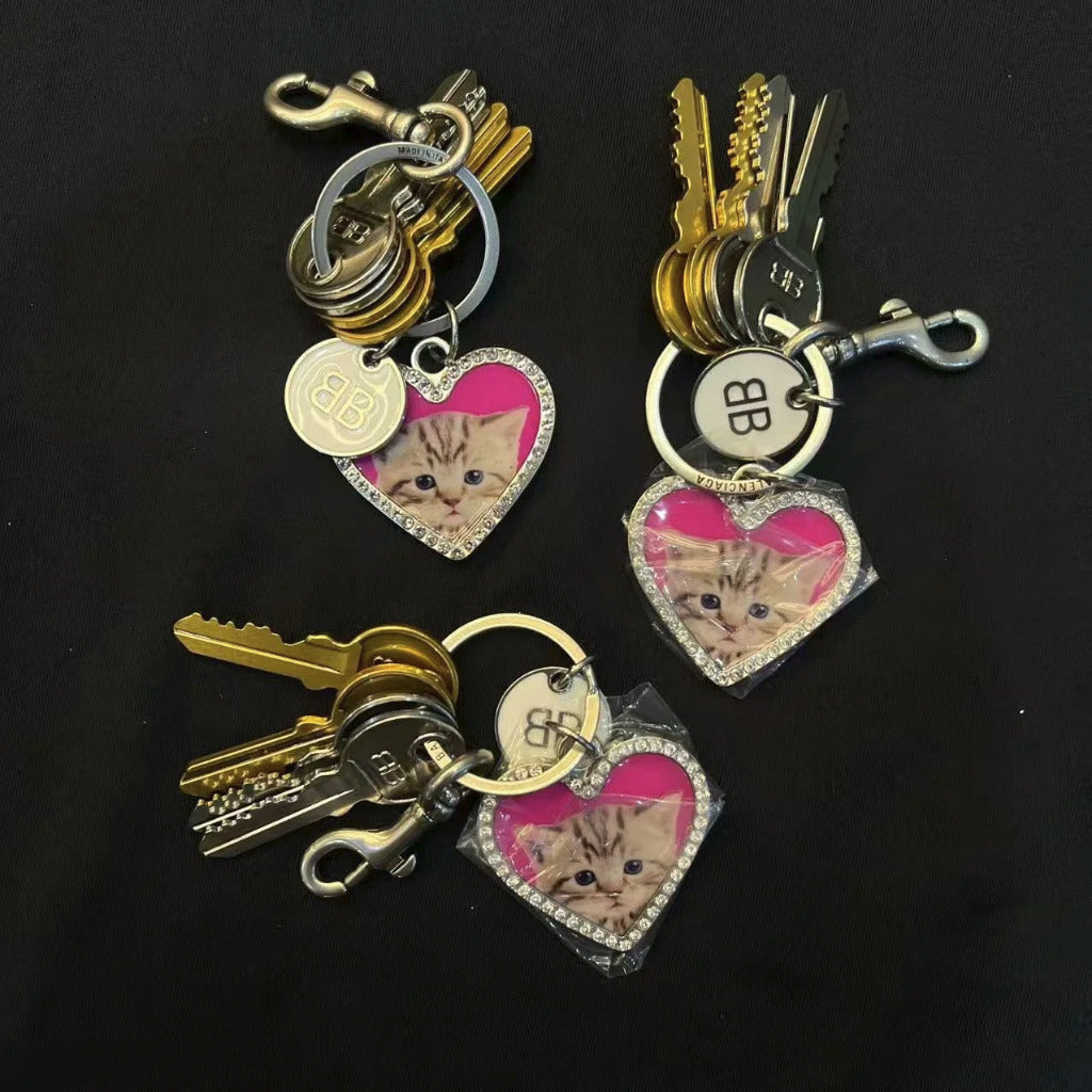 Embellished bag charm - BAL