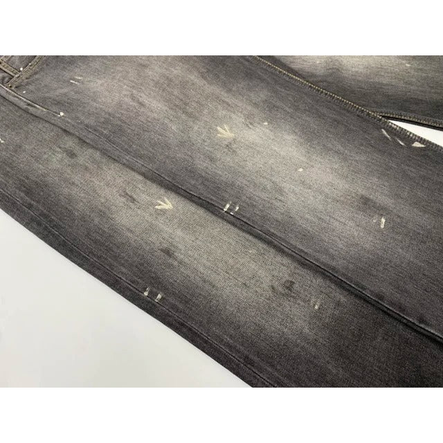 Acne Studios - 2021M Black Grey Splatter Vintage Jeans