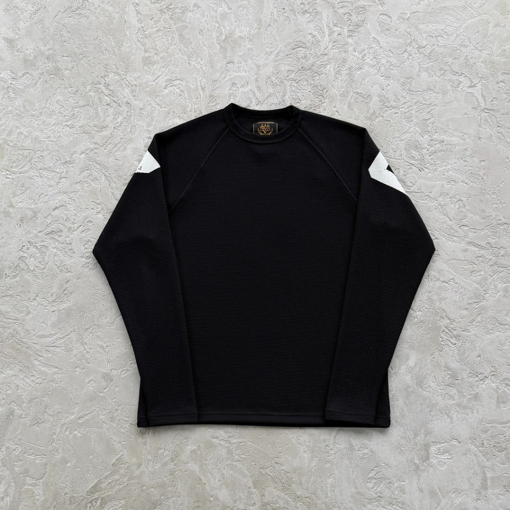 Raglan Waflle Thermal LS Tee - CRTZ.XYZ
