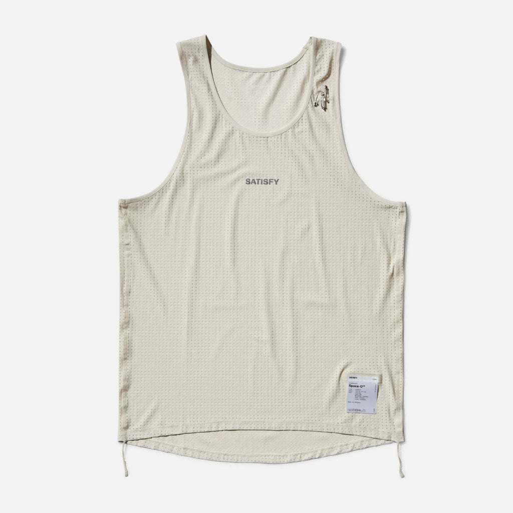 Satisfy Space-O Singlet (Black/Cream)
