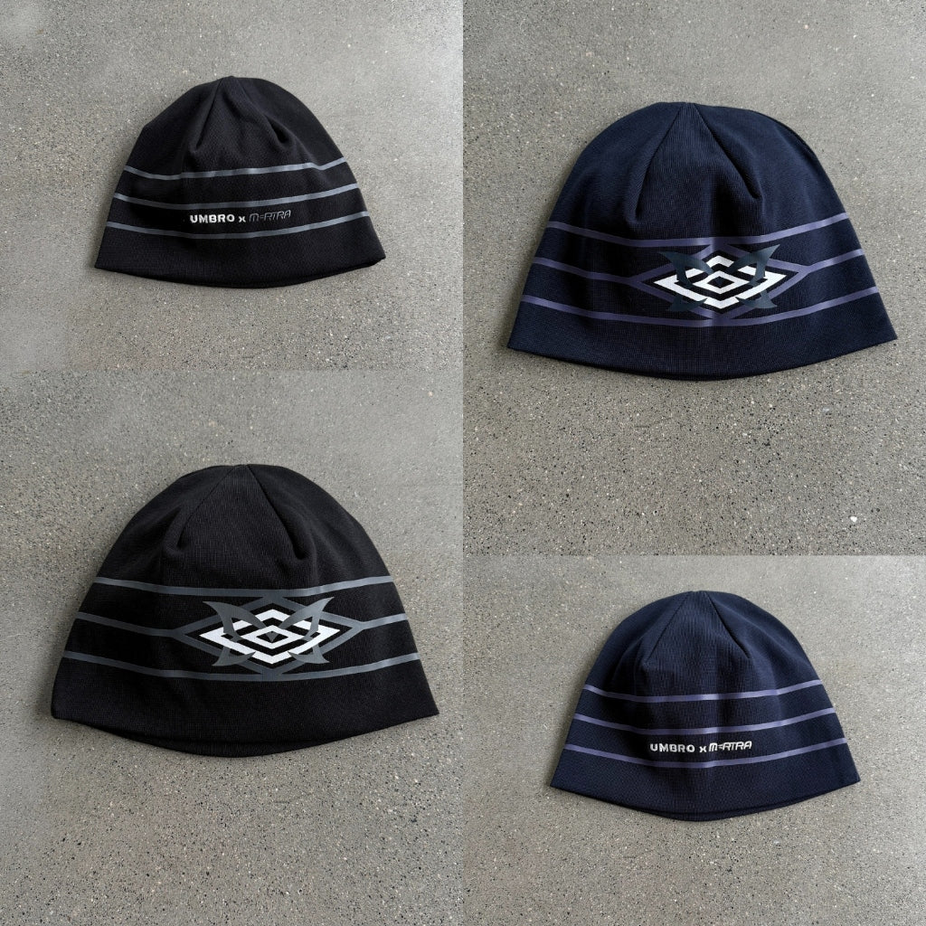 Mertra X Umbro Warm Up Beanie - Black/Navy