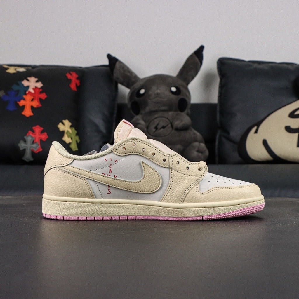 Travis Scott x Air Jordan 1 Low “Pink Pack” - Shy Pink