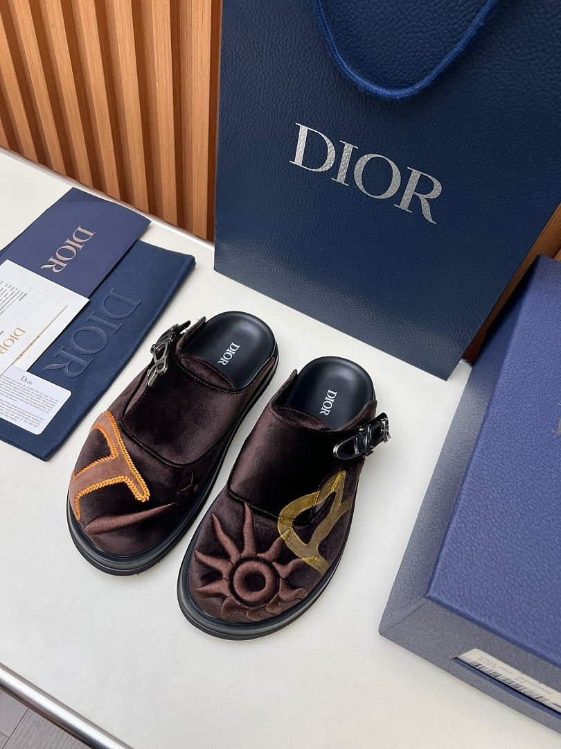 Dior x Lewis Hamilton Dior Aqua Mules