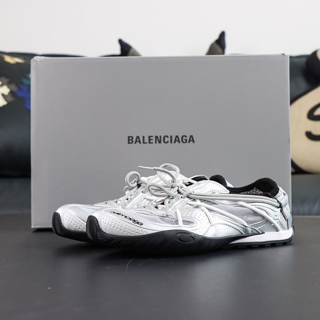 Balenciaga Radar Slip-On Grey - Black White (Women's)