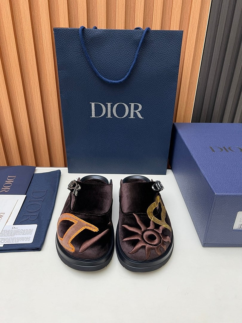 Dior x Lewis Hamilton Dior Aqua Mules