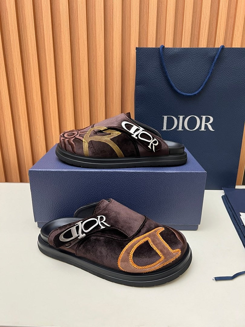 Dior x Lewis Hamilton Dior Aqua Mules