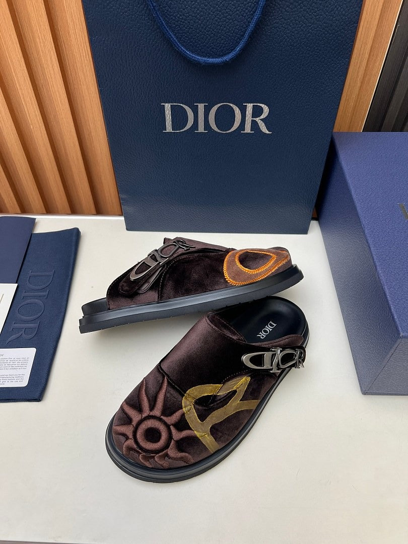Dior x Lewis Hamilton Dior Aqua Mules