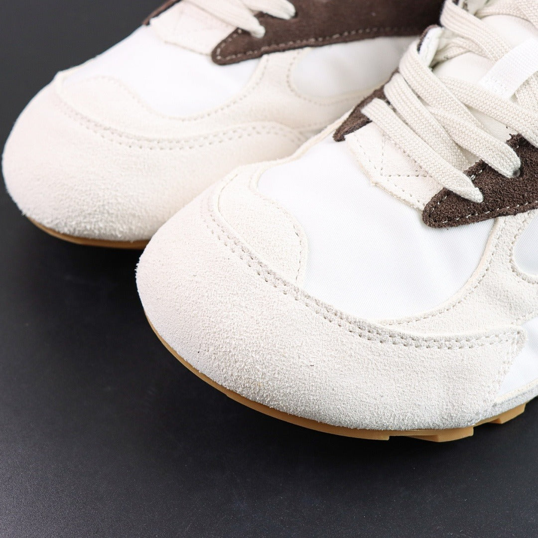 Bottega Veneta - Orbit Flash suede-trimmed sneakers