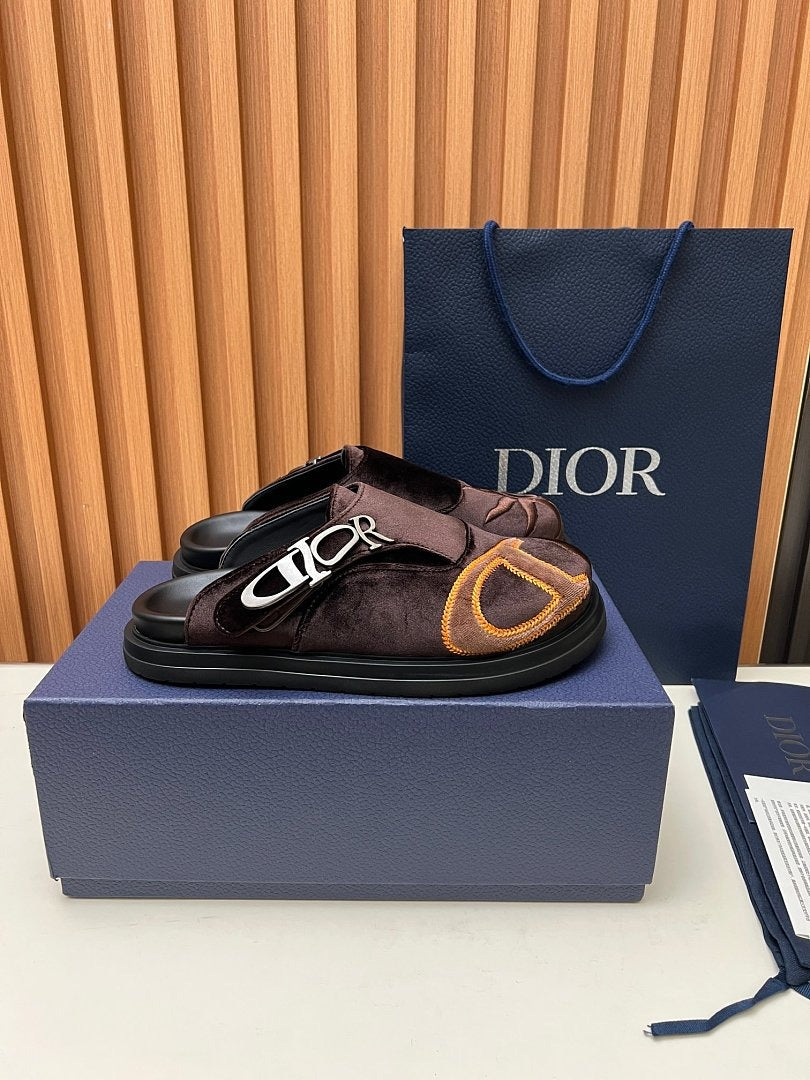 Dior x Lewis Hamilton Dior Aqua Mules