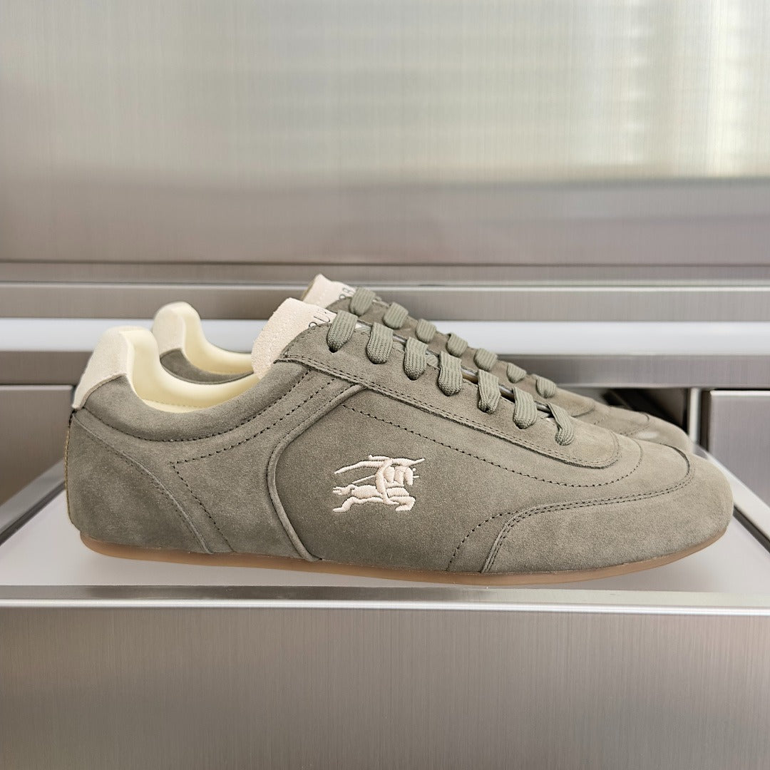Burberry - Green Suede Knight Runner "Airforce Tawny"