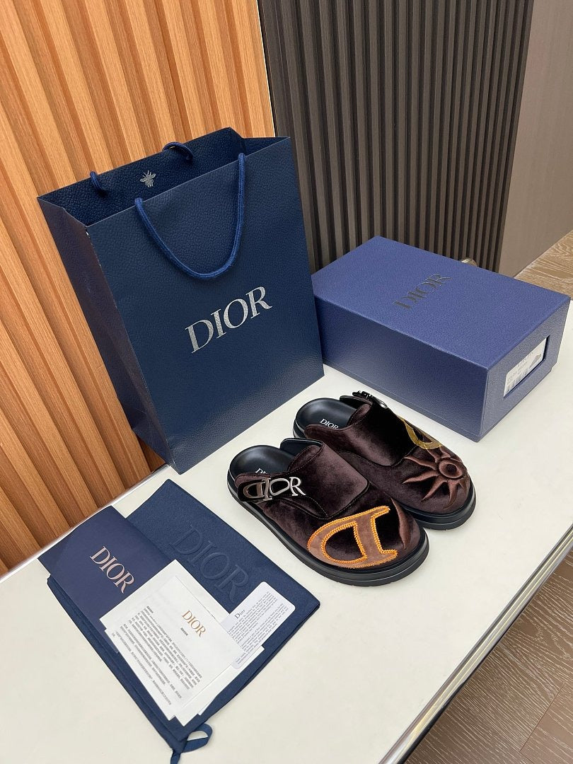 Dior x Lewis Hamilton Dior Aqua Mules