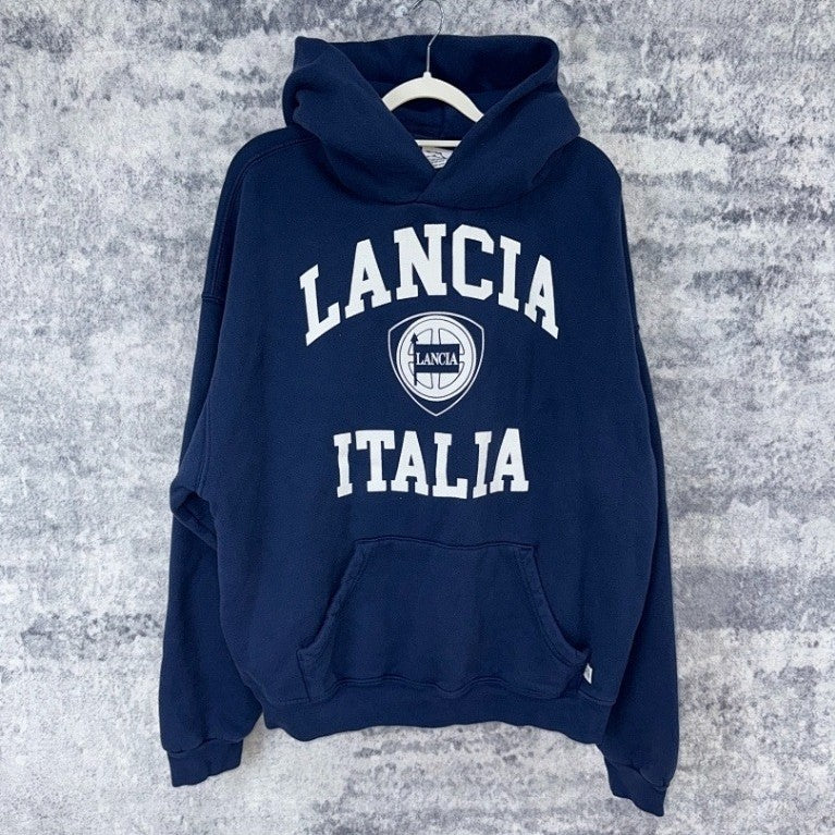 Akimbo Club Lancia Italia Hoodie - Navy Blue