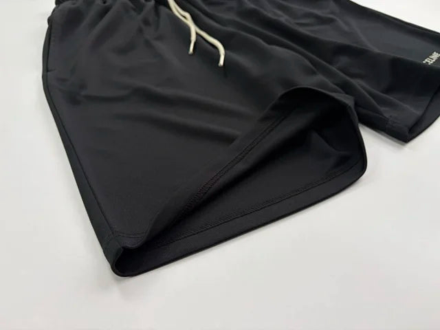 CELINE SS22 Black Double-Sided Knit Casual Shorts